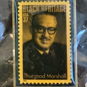 Thurgood Marshall Black Heritage Stamp